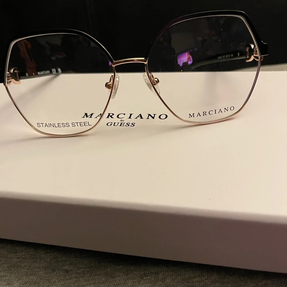 Guess by Marciano GM0391-002 55mm Eyeglasses New In Box with Cloth